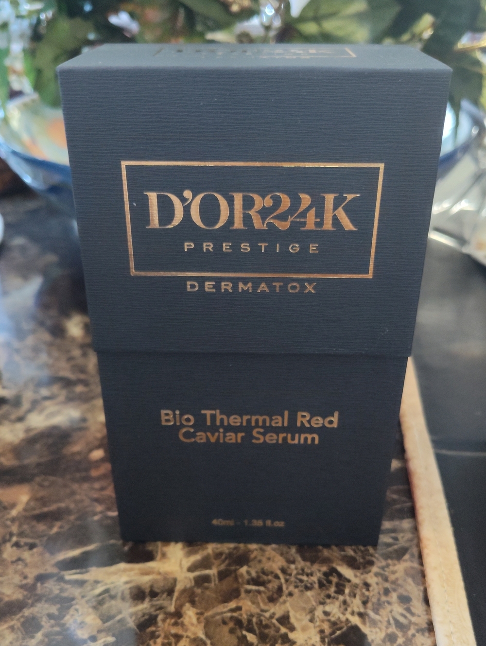 NIB D'or24K Bio Thermal Red Caviar Serum - Red 40 ml